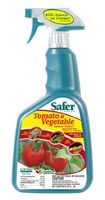 Safer Brand 32 oz Ready To Use Tomato & Vegetable Insect Killer 5087 (2 Pack)
