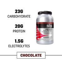 Science in Sport Rego Rapid Recovery Protein Shake Powder, Chocolate Flavor Post Workout Supplement Drink - 3.52 Lb