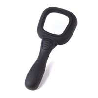 Personality Magnifier Handheld Magnifier - with 6 LED Lights for Surface Spray Rubber Paint Handle Reading Magnifying Mirror Simple Visual Optics for observing Object Details