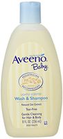 Aveeno Lightly Scented Baby Wash & Shampoo 8 oz. (Pack of 3)