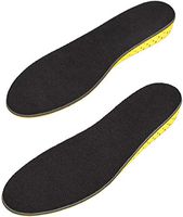 Height Increase Insole - Elevator Shoe Conversion - 1 Inch Taller (Black) Invisible Increased Heel Lifting Inserts Shoe Lifts Shoe Pads (Large US 8-13 Men or US 10-15 Women)