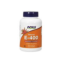 NOW Supplements, Vitamin E-400 IU, D-Alpha Tocopheryl, Antioxidant Protection*, 250 Softgels