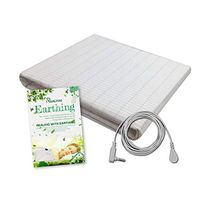 Earthing Half Sheet, Earthing Grounding Sheet for EMF protection, Improve Your Sleep, Less Pain and Inflammation/Healthy Conductive Silver Fiber Mat (Sheet 25x52 inch)
