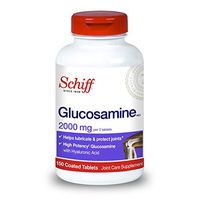Schiff Glucosamine With Hyaluronic Acid, 2000mg Glucosamine, Joint Care Supplement Helps Lubricate & Protect Joints*, 150 Count