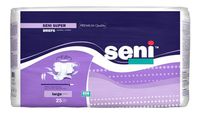 Seni S-La25-Bs1 Super Briefs For Heavy Incontinence-Large-75/Case