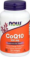 Now Foods, Coq10 100mg, 150 Soft Gels