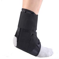 Ankle Brace with Strap, Ankle Stabilizer Support Lace Up Brace for Pain Relief, Injury Recovery, Strain or Sprain XL