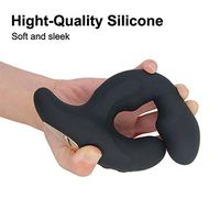 Muscle Massager Stimulator Plug 12 Speed, Vibrating Waterproof Male Postata Massager for Man