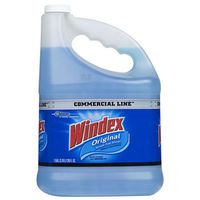 Windex Glass and Window Cleaner Refill, Original Blue, 1 Gallon