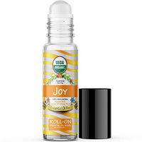 Essential Oil for Joy (USDA Organic - 100% Pure) Pre-Diluted Blend of Essential Oils Recommended by Aromatherapists for Aromatherapy - 10ml