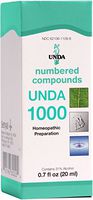 UNDA - UNDA 1000 Numbered Compounds - Homeopathic Preparation - 0.7 fl. oz.