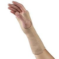 OTC Wrist Support, Pullover Gauntlet, Knit Elastic, Beige, Medium