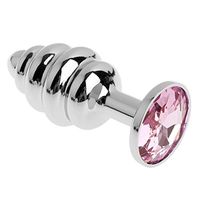 Stainless Steel B'ut.t Pùgs Spiral Beads ańus Plúg Sixx Toy for Women Men