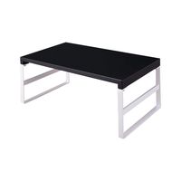 LIHIT LAB Desktop Stand, 9.8 x 15.4 x 6.3 inches, Black