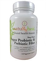 Super Probiotic & Prebiotic Fiber 120 capsules Non Dairy