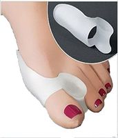 Bunion Relief ,Canserin 2pairs Gel Silicone Bunion Corrector Toe Protector Straightener Separator