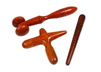 Foot Hand Massage Wooden Stick (3 Set)