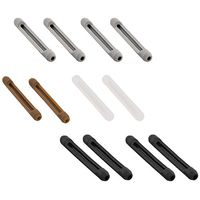 Kalevel 6 Pairs Eyeglass Ear Cushions Temple Tips Silicone Eyeglass Pads Anti Slip Glasses Ear Hook Comfort Sport Ear Grips for Reading Glasses, Sunglasses (Mixed Colors)