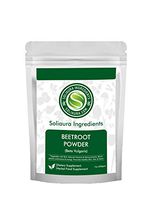 Organically Grown Beet Root Powder | Beta Vulgaris |7 Oz (200 gm) | Supports Supply of Natural Vitamins - by Soliaura Ingredients
