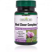 Natures Aid Red Clover Complex, Sage, Siberian Ginseng & Liquorice 60 Tabs 2PK