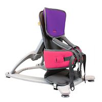 Firefly by Leckey GoTo Postural Support Seat - Lightweight Portable Supportive Seat for Children with Special Needs – Floorsitter and Standard Headrest - Purple, Size 1