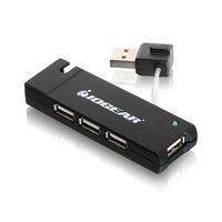 IOGEAR GUH285W6 4-port Hi-Speed USB 2.0 Hub 4PORT USB 2.0 HISPEED ADD FOUR HISPEED USB 2.0 PORTS IN SECONDS 4 x 4-pin Type A USB 2.0 USB - External