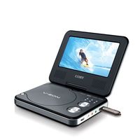 Coby TF-DVD7377 7-Inch DivX Compatible Portable DVD Player