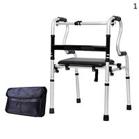 SNLY Lightweight Aluminium Walking Frame,Foldable and Adjustable (Standard Walking Aid for The Elderly),A
