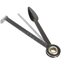 Corsion Multifunctional 3in1 Stainless Steel Smoking Tobacco Pipe Cleaner Cleaning Tool