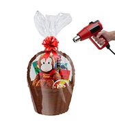 Kookiepak 12 Pack Shrink Wrap Basket Bags 18"x 30" Large Clear Cellophane Shrink Basket Wrap Bags