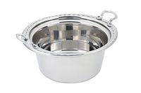 Bon Chef 5660HRSS Casserole, Arches on the Rim with Round Handles, Stainless Steel