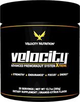 Velocity Xtreme (Orange-Citrus) Preworkout w/Citrulline, Agmatine, Creatine, Caffeine Phenylberry, NAC & DLPA.