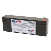 TLV1226F1S 12V 2.6Ah Sealed Lead Acid Replacement Battery with F1 Terminals