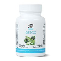 Yes You Can! Detox - 7 Day Quick Cleanse to Support Detox, Reach Ideal Weigh & Increase Energy Levels, Contains Aloe Vera, Broccoli Extract, N-Acetyl L-Cysteine - Adelgazar y Dieta - 21 Capsules