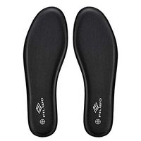 FILWO Memory Foam Insoles Men Comfy Soles Replacement, Walking Boot Insoles Inserts Sports Running Shoes Trainers Sneakers Working Shoes, Comfort Insoles Women Cushion Soles 1Pair (Black, US7.5=EU39)