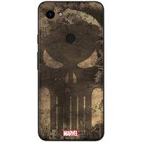 Skinit Decal Phone Skin for Google Pixel 3a XL - Officially Licensed Marvel/Disney Punisher Skull Design