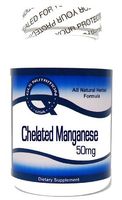 Chelated Manganese 50mg 100 Capsules ^GLS