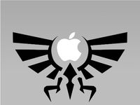 Zelda Crest - Vinyl Macbook / Laptop Decal Sticker Graphic