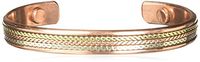 COPPER MAGNETIC BRACELETS Dazzling Copper Magnetic Bracelet, 0.02 Pound