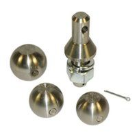 Convert-A-Ball 902B Interchangeable Stainless Steel Ball Set, 1-7/8, 2 and 2-5/16 Balls with 1 Shank by Convert-A-Ball