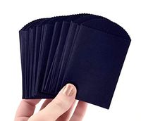 50 Mini Navy Paper Bags - 4" x 2.5" Wedding Seed Treat Cutlery Party Favors