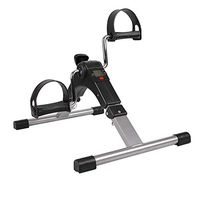 XWELL Folding Pedal Exerciser, Pedal Machine Under Desk Fitness Rehab Equipment,Adjustable Seniors, Elderly,PT - Folding Mini Stationary Bike Peddler