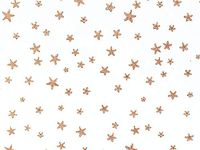 Christmas Print Cello Bags - Gold Stars 4x2x9" Cello Bags 1.2 mil (3 Packs; 100 Bags Per Pack) - WRAPS-C2BSG