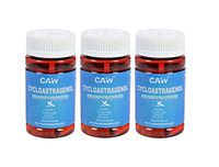 CAW Hypersorption Cycloastragenol | 25Mg 30Enteric-Coated Capsules 3bottles(90caps in Total) | Telomere Support Supplement