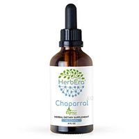 Chaparral A120 Alcohol Herbal Extract Tincture, Super-Concentrated Organic Chaparral (Larrea tridentata) (4 fl oz)