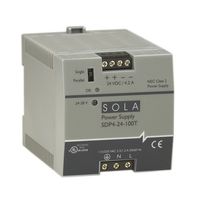 Sola/Hevi-Duty SDP06-24-100T DC Power Supply, 24-28 VDC, 0.6 Amp, 47-63 Hz