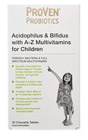 ProVen Proviotics - Acidophilus & Bifidus with A-Z Multivitamins for Children - 30 Chewable Tablets
