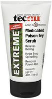 Tecnu Extreme Medicated Poison Ivy Scrub - 4 oz, Pack of 5