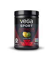 Vega Sport Hydrator Lemon Lime (50 Servings, 4.9 oz Tub) - Electrolyte Powder, Gluten Free, Non Dairy, Vegan, Sugar Free, Keto Friendly, Non GMO (Packaging May Vary)
