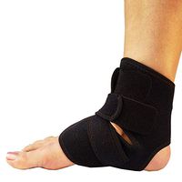 RiptGear Ankle Brace for Women and Men - Adjustable Ankle Support and Compression for Sprained Ankle – Ankle Stabilizer for Running, Basketball, Volleyball, Sports (Small)